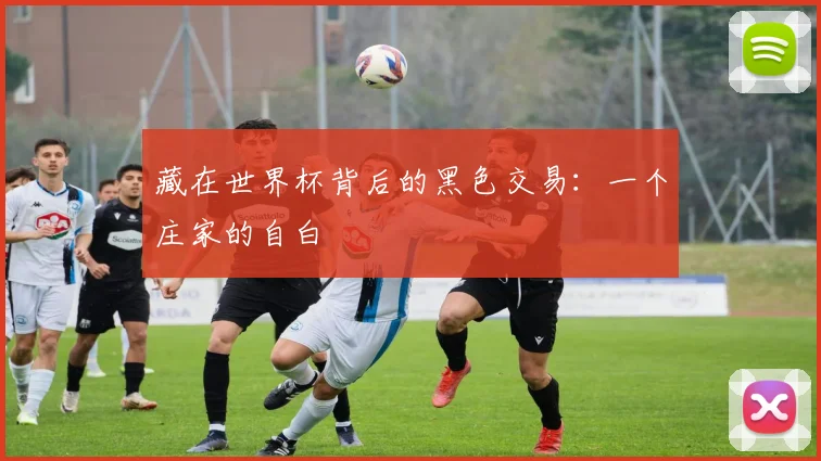 藏在世界杯背后的黑色交易:一个庄家的自白