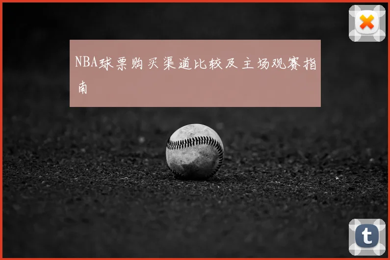 NBA球票购买渠道比较及主场观赛指南