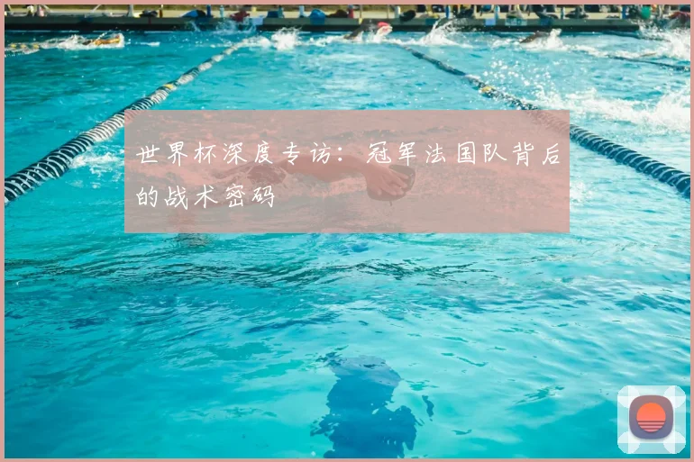 世界杯深度专访：冠军法国队背后的战术密码